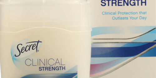 Allure/P&G Giveaway: 5,000 Win FREE Full Size Secret Clinical Strength Deodorant (Noon EST)