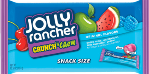 CVS: Jolly Rancher Crunch ‘N Chew Snack Size Bags Only $1 Each (Through 9/28)