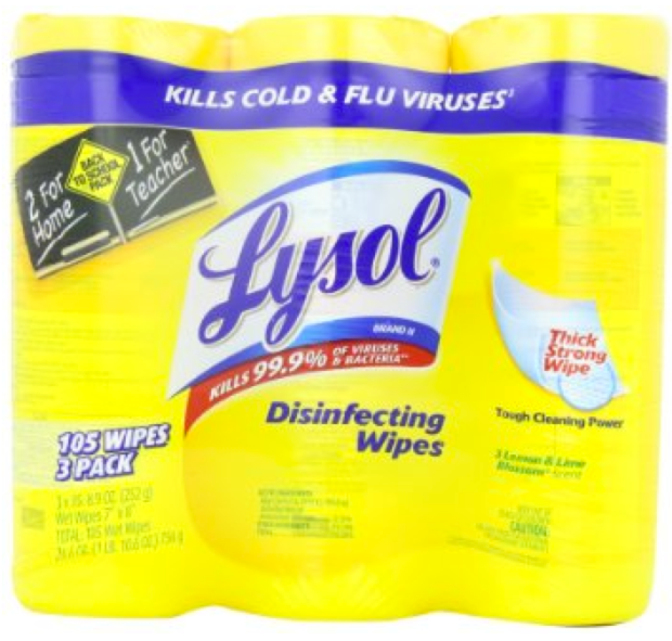 Amazon Lysol Disinfecting Wipes Canisters Only 1.07 Each Shipped