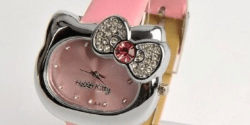 Amazon: Hello Kitty Deals (Watches as Low as $3.29 & Pendant Only $1.79 + FREE Shipping!)