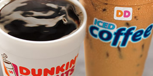 Dunkin’ Donuts: FREE Small Hot or Iced Coffee on 9/29 (Via Mobile App) + Great Deal on Bagged Coffee