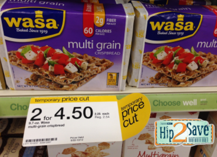 Target FREE Wasa Crackers