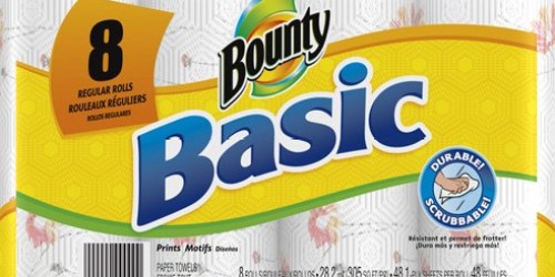 Family Dollar: $3/1 Bounty Basic 8 ct Rolls Store Coupon (Valid Today Only!)