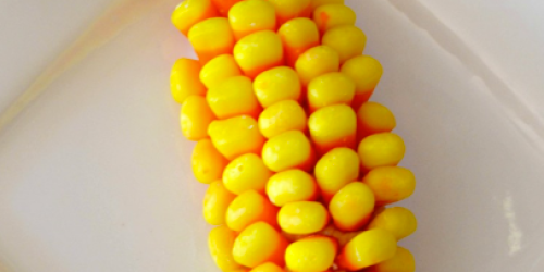 Candy Corn on the Cob (Love This!)