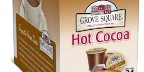 Amazon: 24ct Grove Square Milk Chocolate Hot Cocoa K-Cups Only $7.98 Shipped (Just 33¢ Per K-Cup!)