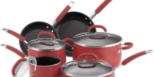 Walmart.com: Highly Rated Rachael Ray 10-Piece Cookware Set Only $28.99 (Regularly $125.99!)