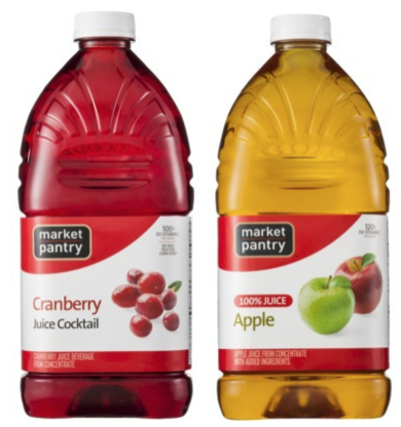Target Great Deals on Market Pantry Juice, Frozen Waffles & Breakfast