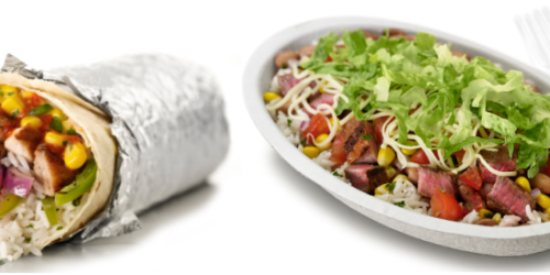 Chipotle: *HOT* Buy 1 Burrito, Bowl, Salad or Tacos Get 1 FREE Coupon (Text Offer)