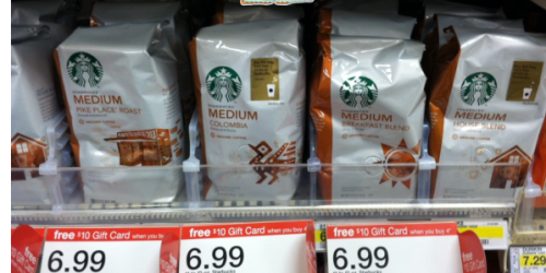 Target: *HOT* Starbucks Bagged Coffee as Low as Only $0.99 Each (After Gift Cards)