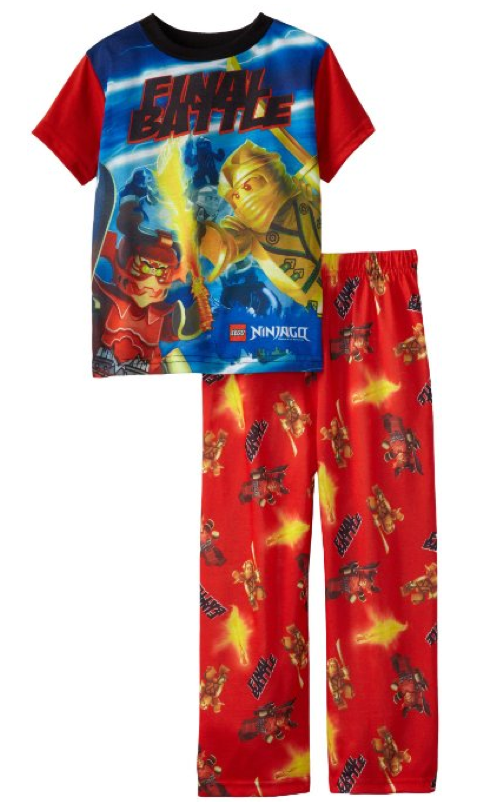 Ninjago pajamas size discount 10