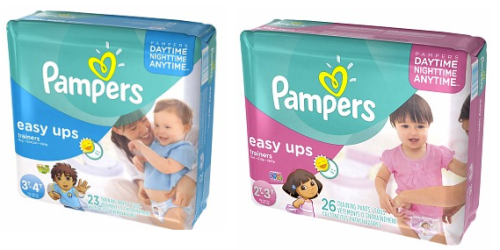 New $2/1 Pampers Easy Ups Trainers Coupon = Only $5.49 for a Jumbo Pack at Rite Aid