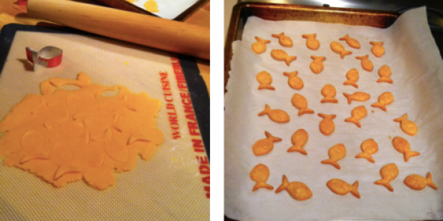 Happy Friday: Homemade Goldfish Crackers