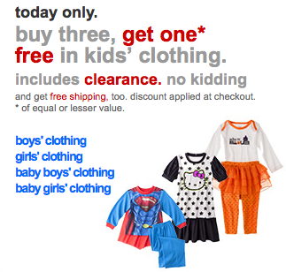 Target Com Hot Buy 3 Kids Clothing Items Including Clearance