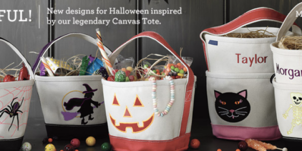 Lands’ End: Adorable Halloween Canvas Totes Only $9.99 (Regularly $25!)