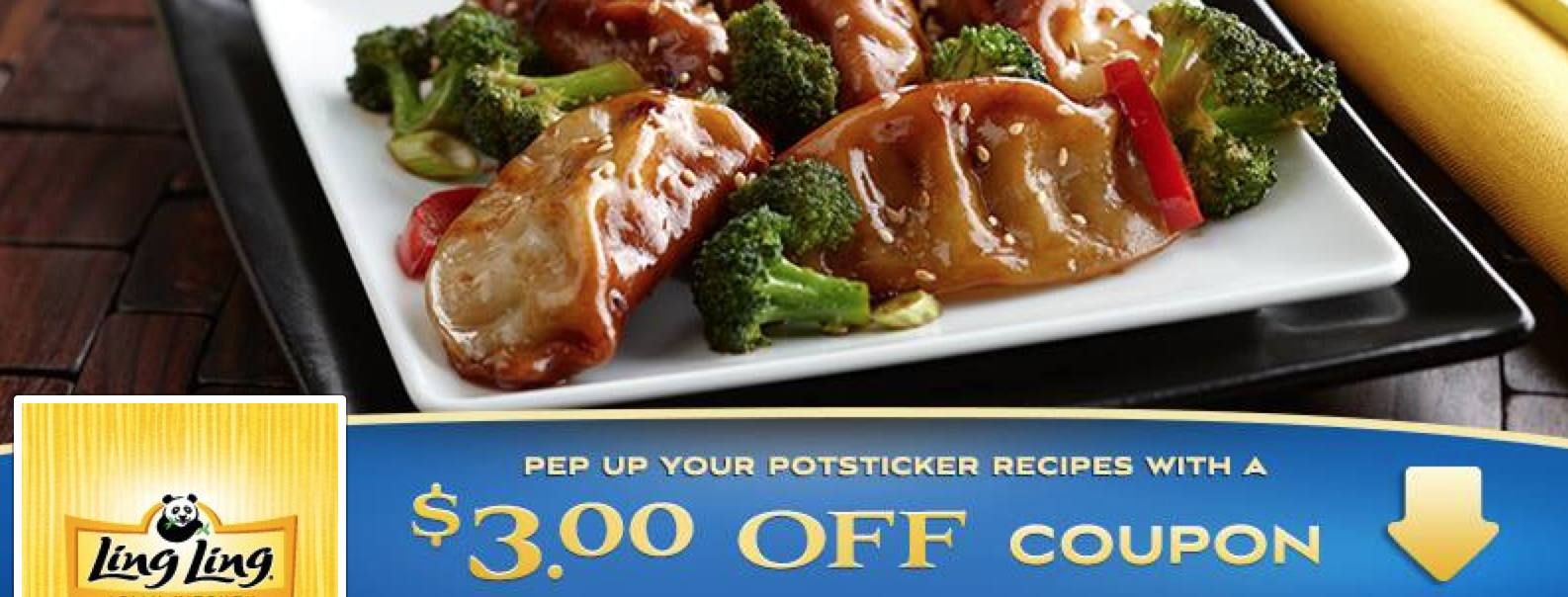 High Value $3/1 Ling Ling Product Coupon = Potstickers Only $0.99 at Target