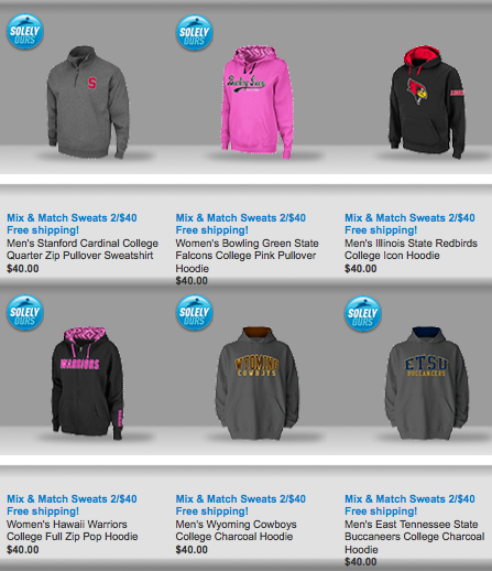 college hoodies 2 for 40