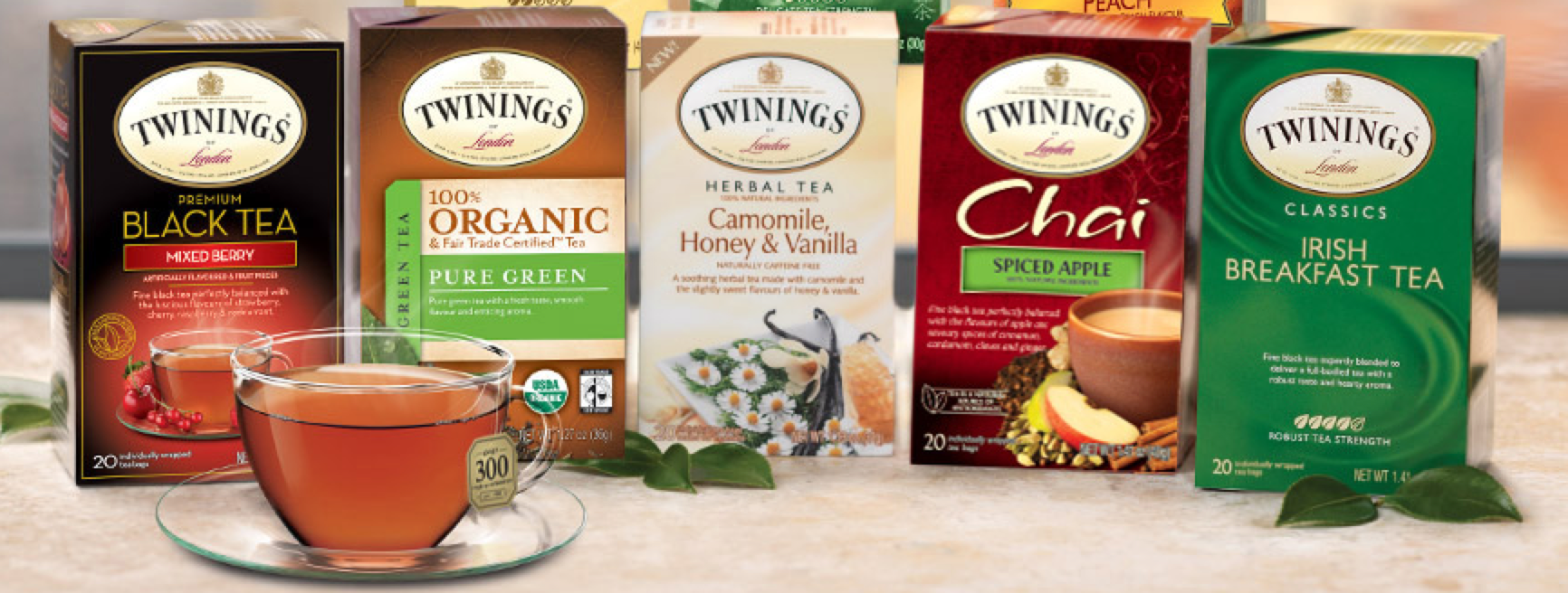 3 FREE Twinings of London Tea Bag Samples (Still Available!)