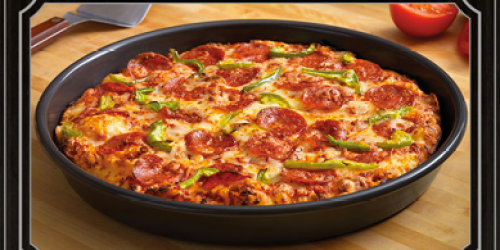 Domino’s Pizza: FREE Medium 2-Topping Handmade Pan Pizza with $10 Purchase (1st 20,000 – Facebook)