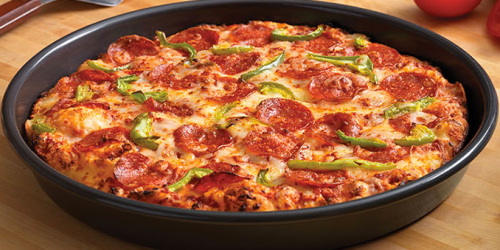 Domino’s Pizza: FREE Medium 2-Topping Handmade Pan Pizza with $5 Purchase (1st 10,000 – Facebook)