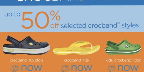 Crocs.com: Select Styles as Low as $12.79 Shipped