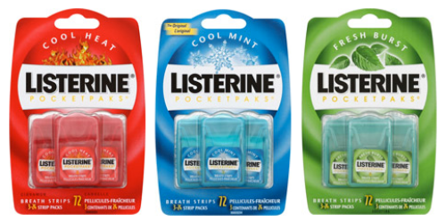 CVS: Listerine 72ct Pocketpacks as Low as $0.69 Each (Starting 11/3 – Print Now!)