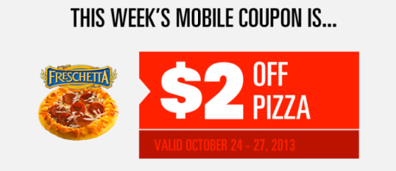 $2 Off Pizza at Regal Cinemas (Mobile Offer)