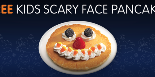 IHOP: FREE Scary Face Pancake On Halloween