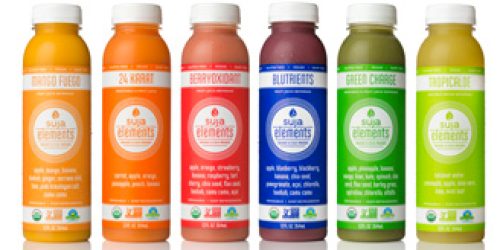 High Value $1.50/1 Suja Elements Smoothies Coupon