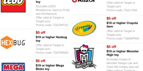 Target: *HOT* Lots Of New Toy Mobile Coupons