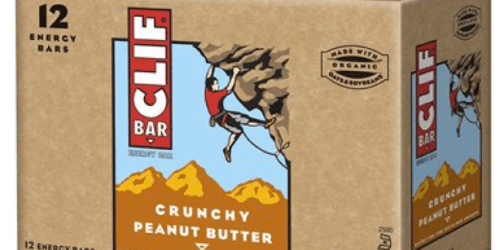 Target: Possible HUGE Price Cut & Gift Card Promo on Clif Energy Bars 12-Count Boxes