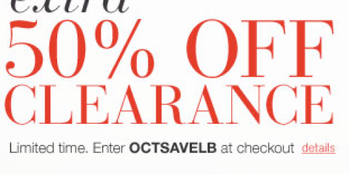 Lane Bryant: Extra 50% Off Clearance (Thru 10/31) + Free Shipping to Store = Great Deals on Jewelry + More