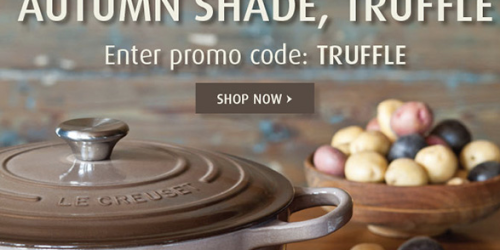 Le Creuset: FREE Shipping on Truffle Collection Through 10/31 = Items as Low as Only $6 Shipped