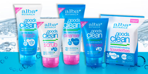 Free Alba Botanica Good and Clean Sample (First 238 Each Day at 12 EST)