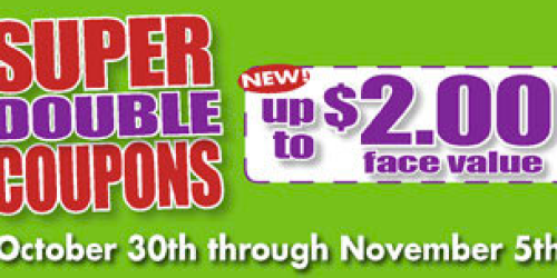 Harris Teeter and Lowes Foods: Super Double Coupons (October 30th-November 5th)