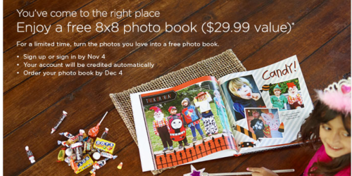 Shutterfly: *HOT* FREE 20-Page Photo Book (a $29.99 Value!) – Just Pay Shipping