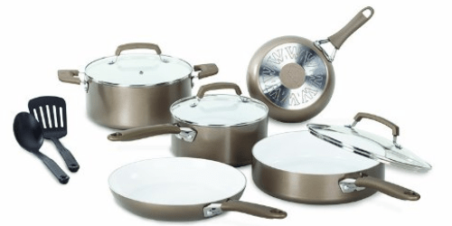 Amazon: Great Deal on WearEver Pure Living Nonstick Cookware Set – Only $54.99 Shipped (Today Only)