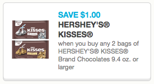 Rare $1/2 Hershey's Kisses Coupon