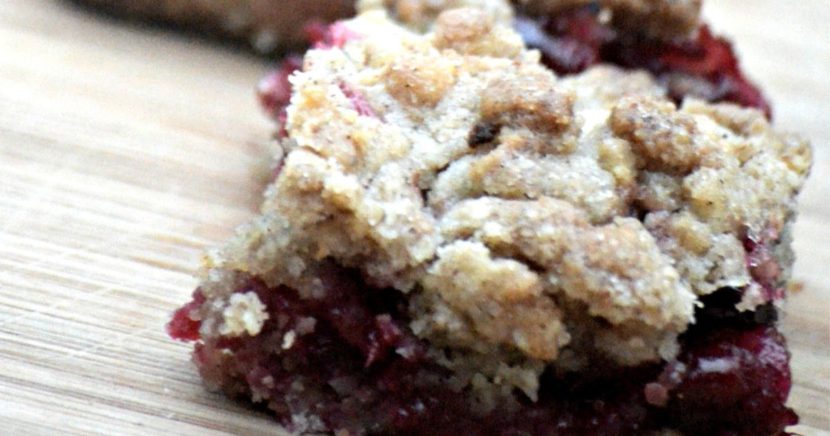 Cranberry Crumb Bars (Perfect Thanksgiving Dessert) | Hip2Save