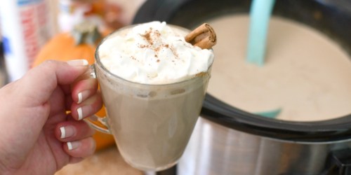 Make This Starbucks Copycat Pumpkin Spice Latte in the Slow Cooker!