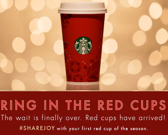 Starbucks' holiday red cup is back and cheerier than ever