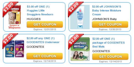 New Coupons for the New Month...