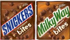Snickers Milky Way Bites