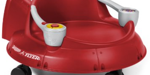 Walmart: Radio Flyer Spin ‘N Saucer Ride-On with Lights & Sounds Only $19.97 + Free Store Pick-Up