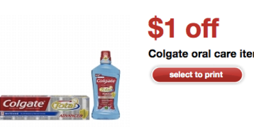 Target: FREE Colgate Toothbrush