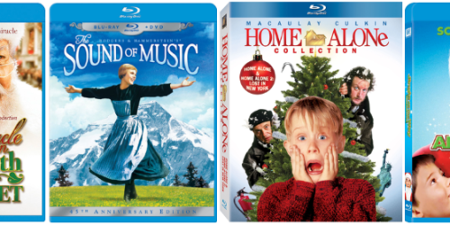 4 New Blu-Ray Movie Coupons: Miracle on 34th Street, Home Alone, Sound of Music, & Jingle All the Way