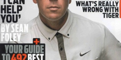 One Year Subscription to Golf Digest Magazine Only $4.50 (Regularly $47.88!)