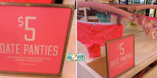 Victoria’s Secret: 2 Date Night Panties AND a Secret Rewards Card (Valued at $10 or More!) Only $10
