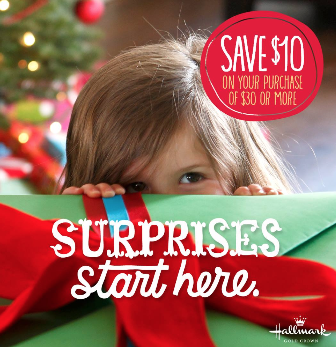 Hallmark Gold Crown 10 off a 30 Purchase Coupon