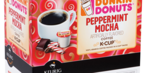 High Value $2/1 Dunkin’ Donuts K-Cups Coupon (Redeemable Only at Dunkin’ Donuts Restaurants)