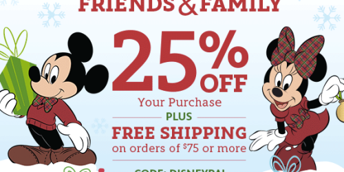 DisneyStore.com: 25% Off Entire Purchase + FREE Personalization = Personalized Disney Fleece Throws As Low As $9 Shipped